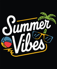 Summer Vibes Graphic Design