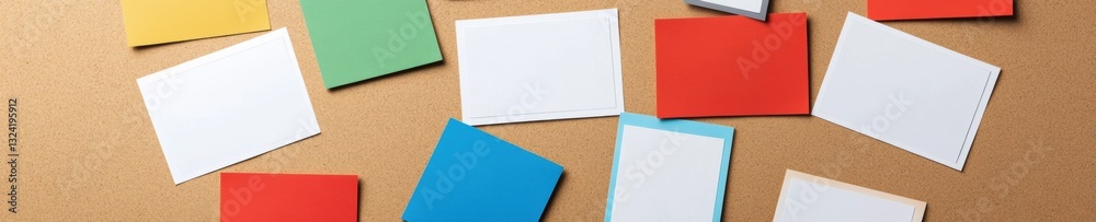 Aufkleber Minimalist Content Planning Grid Nostalgic Polaroid-Inspired Organizational Aesthetic for Digital Creators and Visual Storytellers - Productivity Meets Creative Workspace Design
