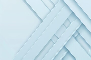 Interwoven Light Blue Geometric Bands Abstract Background