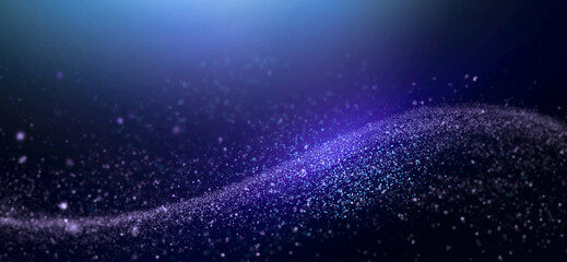 A Vibrant Flow of Particles Illuminates the Intersection of Technology and the Universe in a Mesmerizing Visual Exploration of Infinite Possibilities