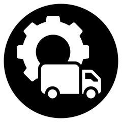 management glyph icon