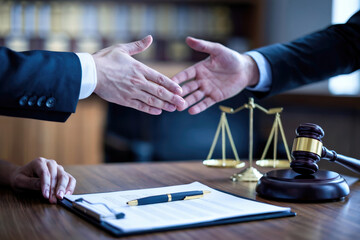 Business Agreement Handshake
