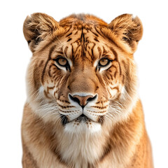 Obraz premium Liger isolated on transparent background