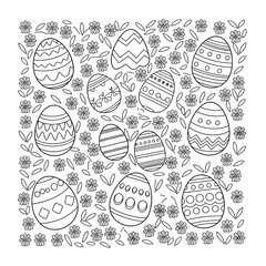 easter seamless pattern
