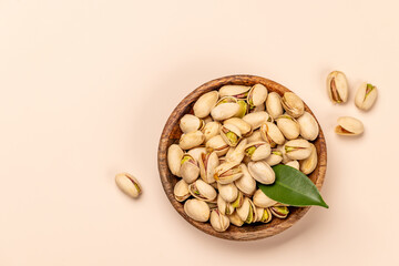 Fresh pistachios, showcasing their vibrant green color and unique texture
