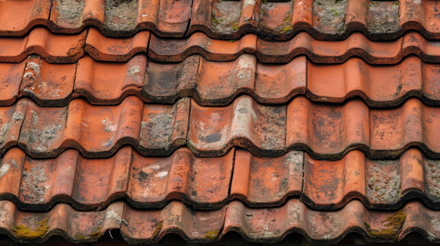 Red tile roof