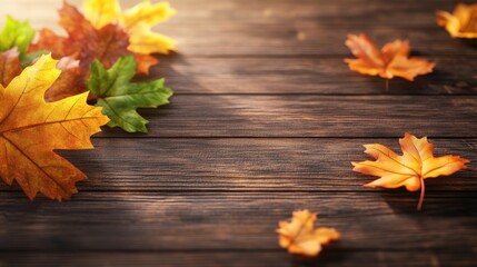 A bunch of autumn leaves showcasing a colorful array of nature's palette that celebrates the essence of the fall season