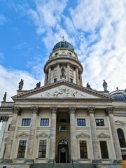Deutscher Dom showing its impressive dome and facade in Berlin