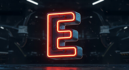 letter E