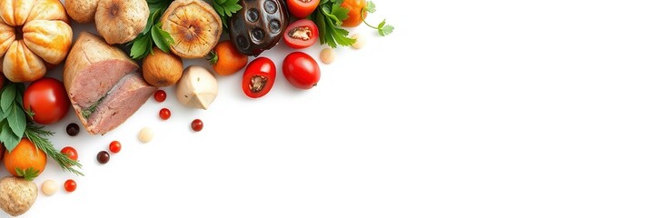 Culinary Creations: A Gourmet Food Art Display