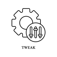 Icon a tweak, isolated against a clean background.