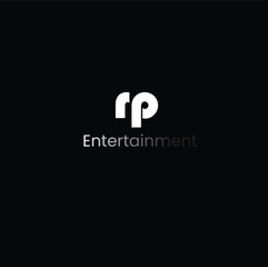 combination of letters R and P. company logo eps 10 format. letter combination logo symbol.