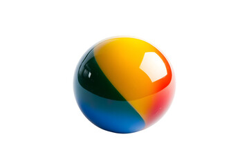 Bowling ball isolated on PNG transparent background.