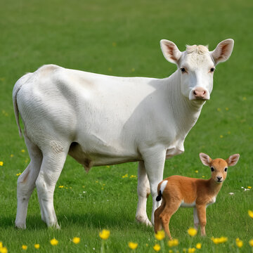 mamma cercopiteco con cucciolo