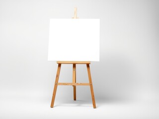 Empty Picture Easel Ready for Design