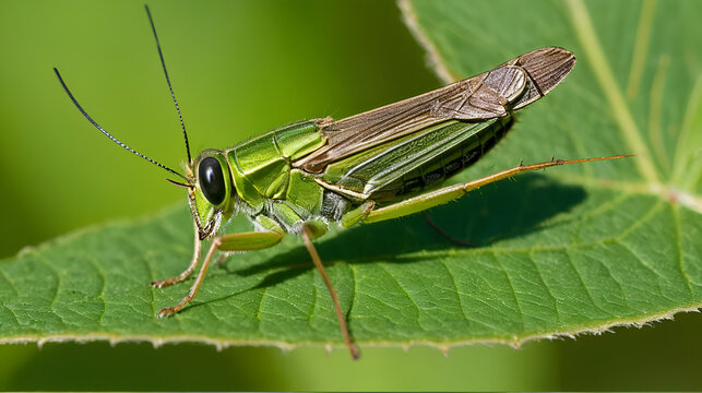 Gemeine Strauchschrecke (Pholidoptera griseoaptera) Weibchen
Female of Dark bush-cricket