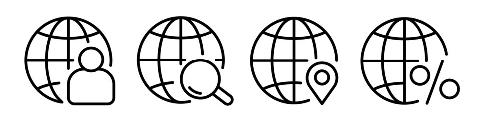 planet icon. international icon set