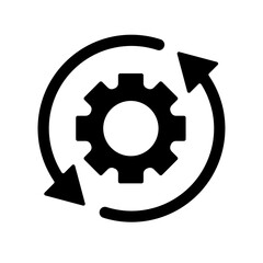 Icon a operation, isolated against a clean background.