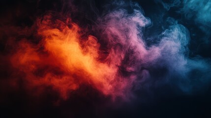 Fototapeta premium Abstract Art of Faded Pastel Watercolor Strokes with Dynamic Color Transitions and Fluid Motion