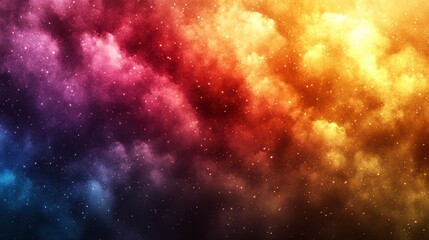 Fototapeta premium Abstract Art of Pastel Rainbow Haze with Subtle Sparkle and Dreamy Atmosphere