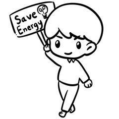 boy save world