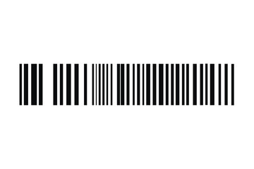 Barcode isolated on white background. Code stripes sticker. Barcode labels, customers qr code.