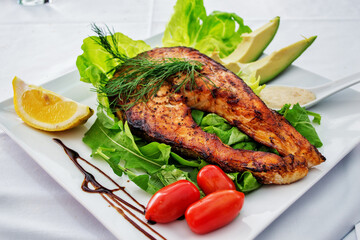 Brown and Beige Modern Simple Catering Restaurant Food