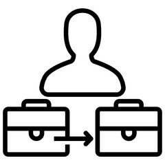 Career Transition Icon