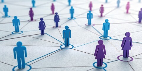 Social Network Connections and Community Spread Concept