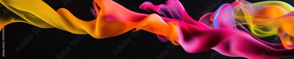 Leinwandbilder dynamic energy visualization fluid chromatic motion design for digital transformation, next-gen bran