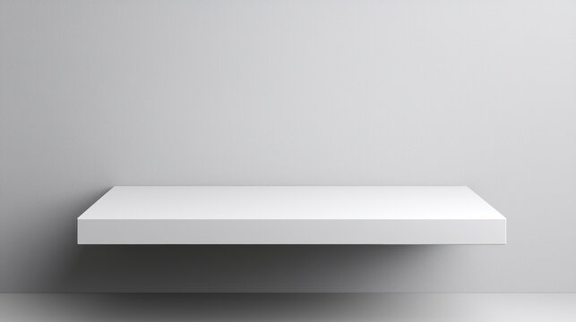 Modern metal podium conveys sense of floating illusion and simplicity