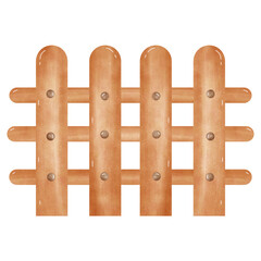 wooden fence
