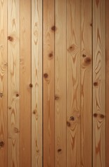 Fototapeta premium Natural light pine wood planks background with visible grain, knots. Wooden texture. Classic carpentry, interior design concept. Polished timbering finish. Home quality construction craftsmanship