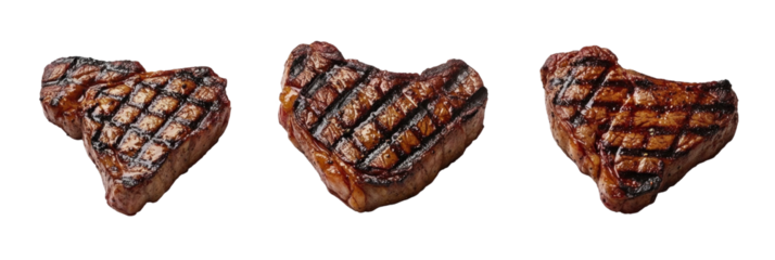 A set of grilled meat