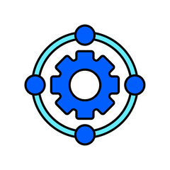 Icon a parameters, isolated against a clean background.