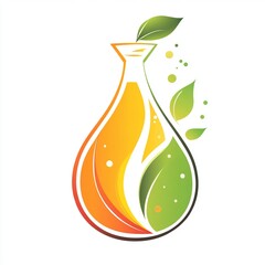 natural essential oil logo design