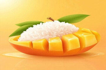 mango sticky rice: delicious thai dessert