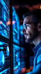 Evaluation of cloud metrics by a business professional.