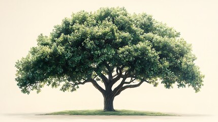 Fototapeta premium Symbolic tree of balance and wisdom high resolution image