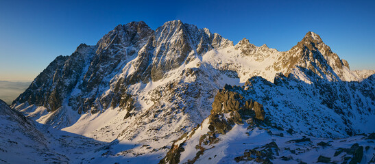 Tatry, Gerlach, wschodnia ściana Gerlacha  © filozofgrecki
