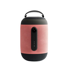 JBL Bluetooth Speaker in Pink Isolated on Transparent Background