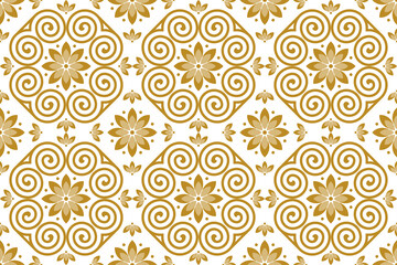 Golden Hmong Ethnic Pattern, Hmong Design