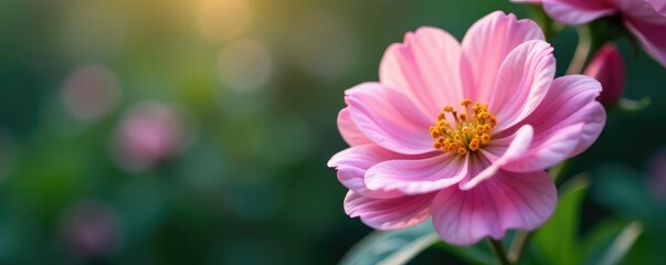 Obraz premium Delicate flower with intricate details and soft focus, bloom, flower