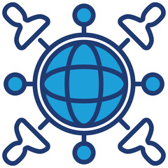 Outsourcing Icon