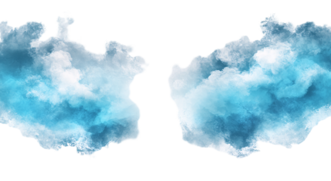 Lightning effect, light blue color, white background, png transparent