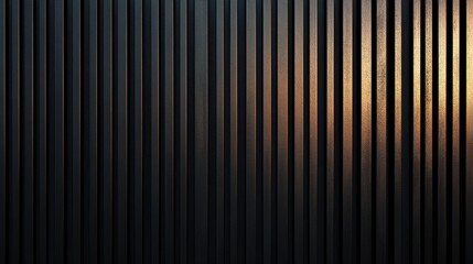 silhouette background with vertical wooden slats