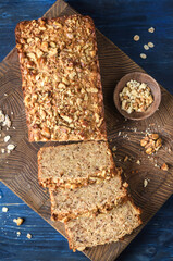 Homemade prepared healthy and keto diet dish