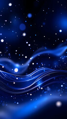 Deep space cosmic swirls