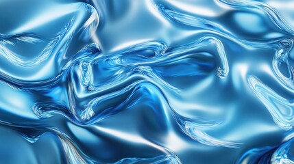 Fototapeta premium Abstract blue glass texture