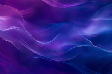 Digital waveforms in blue and purple, abstract background. Abstract digital background with flowing waves in vibrant blue and purple hues. Radiant lighting, flowing motion, deep textures